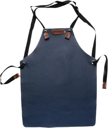 Xapron Xapron Bovine Apron Kids Navy Blue Leather (KA390136)