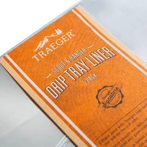 Traeger Traeger Drip Tray Liner 5 Pieces Ranger and Scout (BAC571)