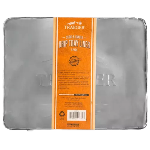 Traeger Drip Tray Liner 5 Pieces Ranger and Scout