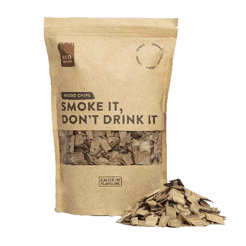 Smokin' Flavors Smoke Chips 1700 ml red wine barrels