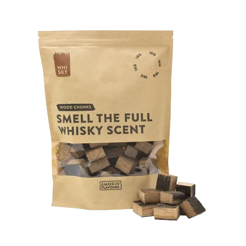 Smokin' Flavors Rookchunks 1 KG whiskey barrels