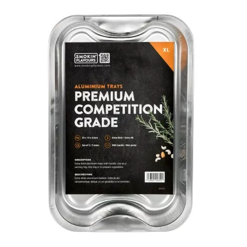 Smokin' Flavors Aluminum containers XL 5 pieces