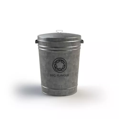 BBQ Flavour Charcoal storage box - 80 liters