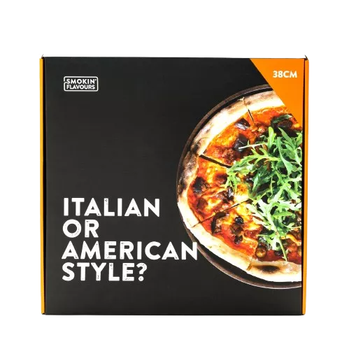 Smokin' Flavors Smokin' Flavors Pizza stone with holder ⌀ 38 cm (SF547)