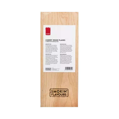 Smokin' Flavors Smokin' Flavor Cherry Wood Planks 2 Pieces (SF704)