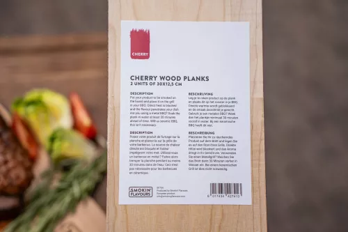Smokin' Flavors Smokin' Flavor Cherry Wood Planks 2 Pieces (SF704)