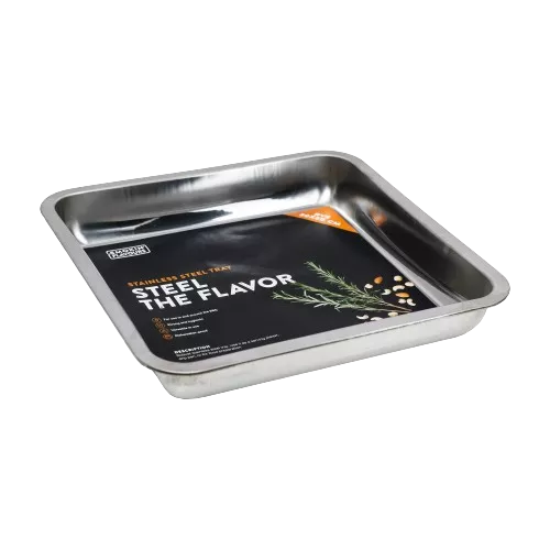Smokin' Flavors RVS Tray 30 x 30 cm