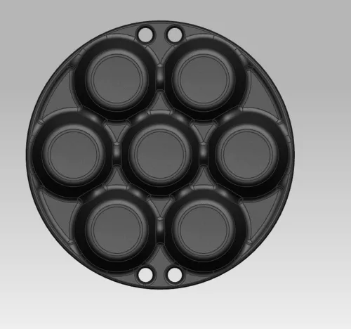 Valhal Outdoor Valhal Muffin pan for 7 pieces (VH.MUFFIN)