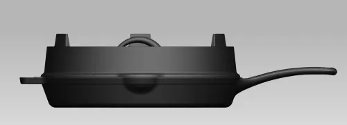 Valhal Outdoor Valhal Skillet Cast Iron Lid ø 30 cm with Grill pattern (VH.LID30)