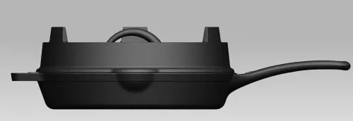 Valhal Outdoor Valhal Skillet Cast Iron Lid ø 25 cm with Grill Pattern (VH.LID25)