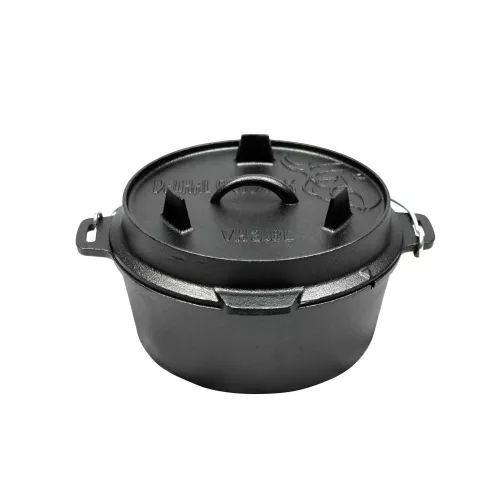 Valhal Dutch Oven Casserole Cast Iron 3.8 Liters