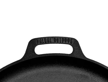 Valhal Outdoor Valhal Skillet Plancha Cast Iron with Handles 35 cm (VH35F)