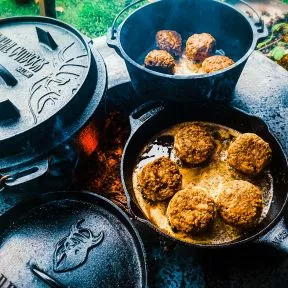 Valhal Outdoor Valhal Skillet Cast Iron with Handles 15 cm (VH15H)