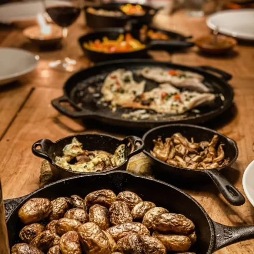 Valhal Outdoor Valhal Skillet Cast Iron with Handles 25 cm (VH25H)