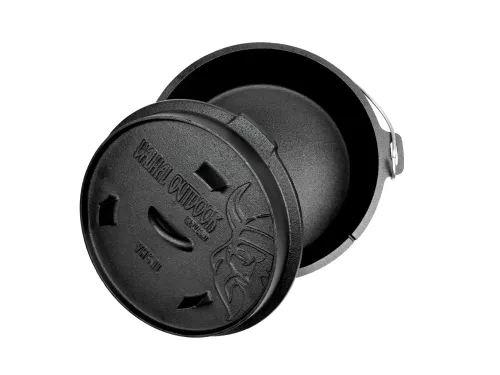Valhal Outdoor Valhal Dutch Oven Casserole Cast Iron 6.1 Liters (VH6.1L)