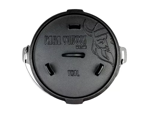 Valhal Outdoor Valhal Dutch Oven Casserole Cast Iron 8 Liters (VH8L)
