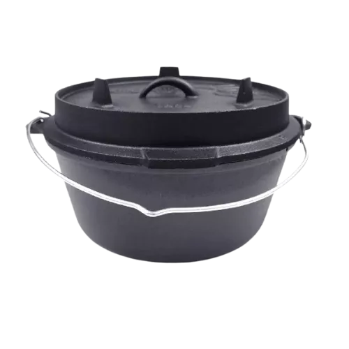 Valhal Dutch Oven Casserole Cast Iron 8 Liters