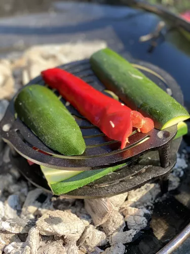 Valhal Outdoor Valhal Grate Cast Iron with Legs 23 cm (VH23G)