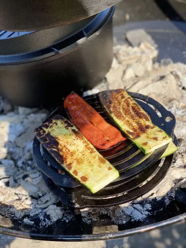 Valhal Outdoor Valhal Grate Cast Iron with Legs 23 cm (VH23G)