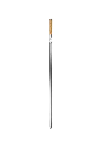 Forged Churrasco Olive Skewer V-shape 60cm