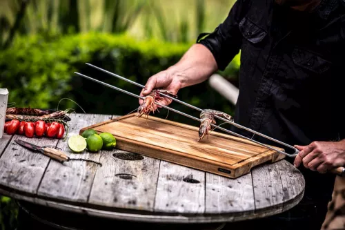 Forged Forged Churrasco Olive Fork skewer 50cm (OLSkewF50)