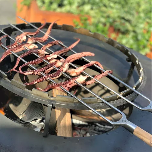 Forged Forged Churrasco Olive Fork skewer 50cm (OLSkewF50)