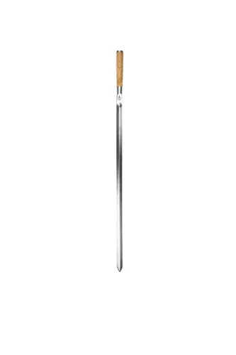Forged Churrasco Olive Skewer V-shape 50cm