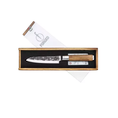 Forged Forged Olive Santoku knife 14cm (OliveSantoku14cm)
