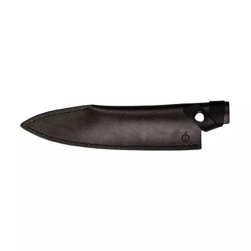 Forged Leather Cover Chef's Knife