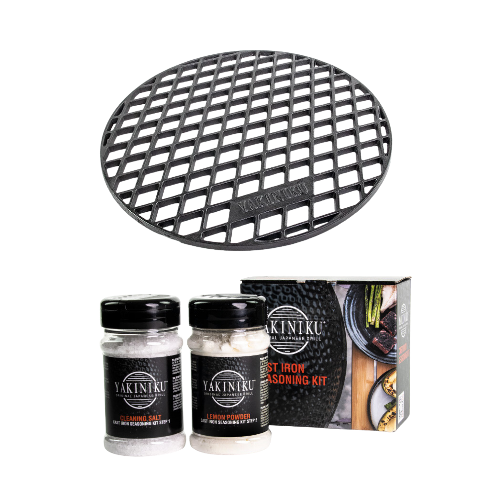 YAKINIKU Cast Iron Grate | MEDIUM with FREE seasoning kit