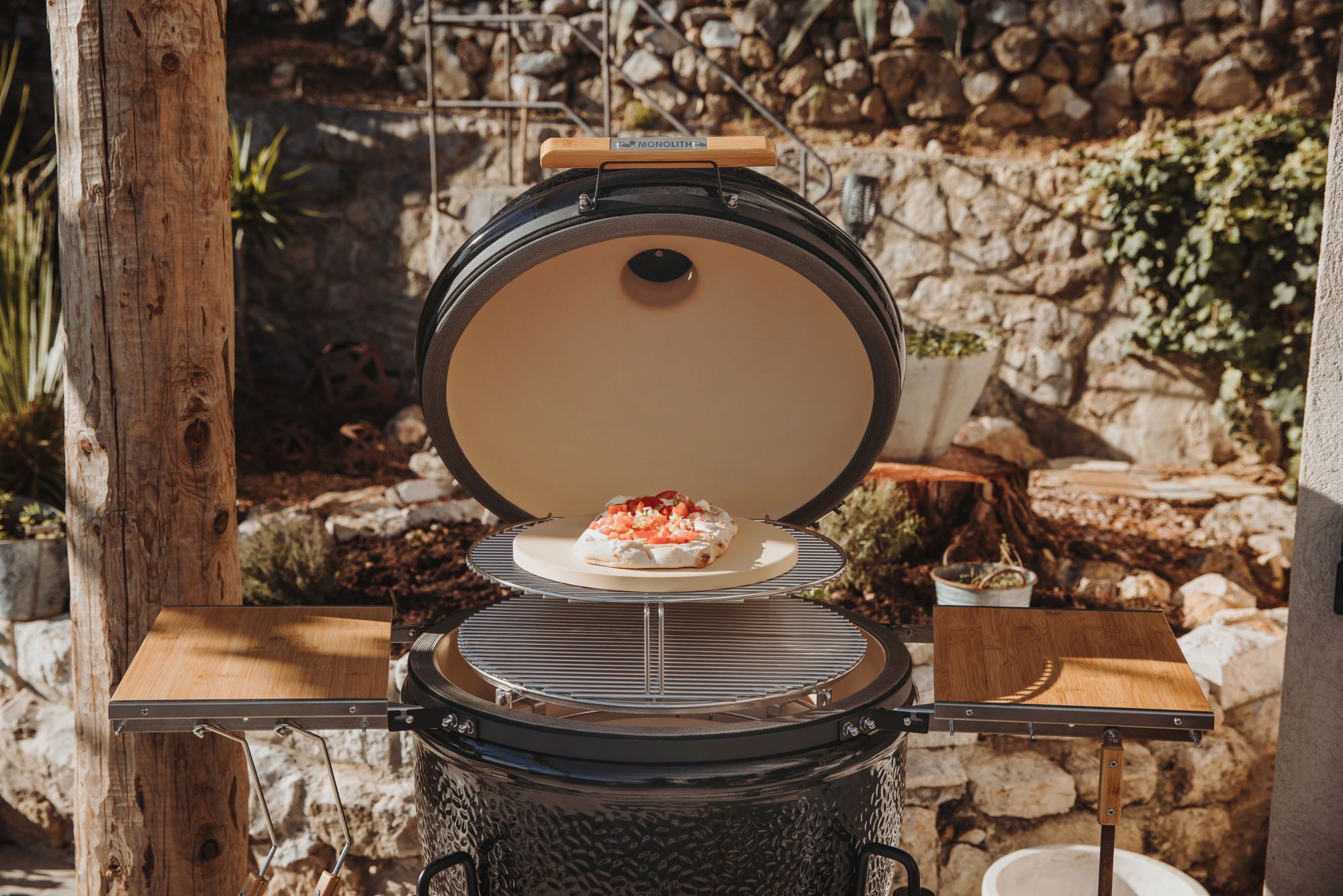 Multilevel cooking on your kamado
